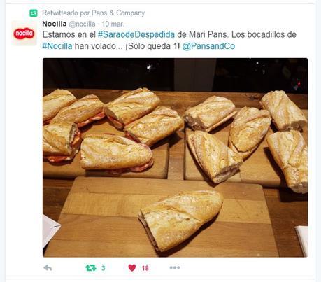 Crónica del #SaraodeDespedida de @PansandCo pansandco sarao bocadillos nocilla