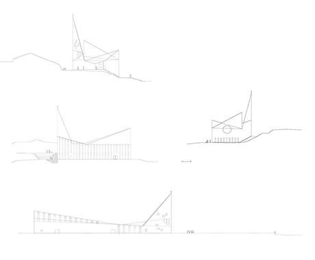 Knarvik - Reiulf Ramstad IGLESIA DE LA COMUNIDAD DE KNARVIK DE REIULF RAMSTAD (NORUEGA)