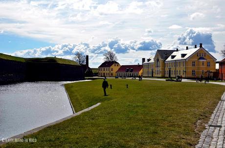 El foso del castillo e Kronborg
