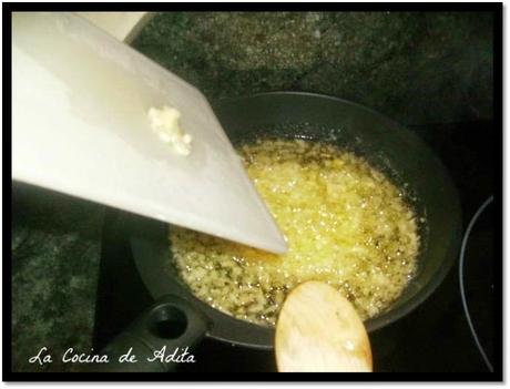Potaje de garbanzos con arroz