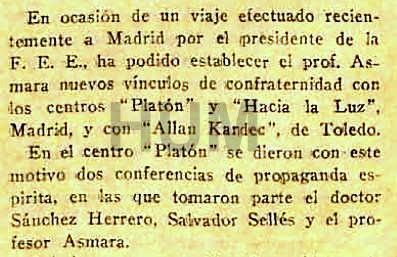 La mesa giratoria y espiritismo en las calles de Madrid