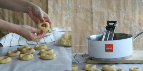 Rosquillas de naranja y anis caseras