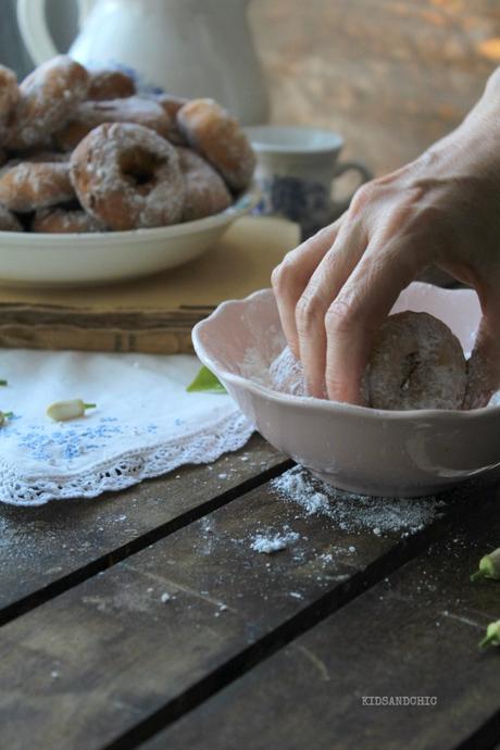 Rosquillas de naranja y anis caseras