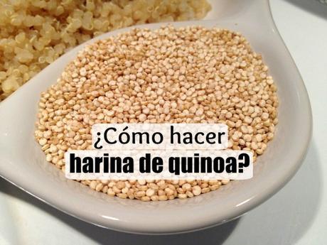 como hacer harina de quinoa