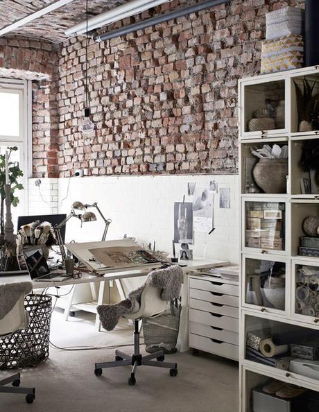 Estudio muy boho e inspirador