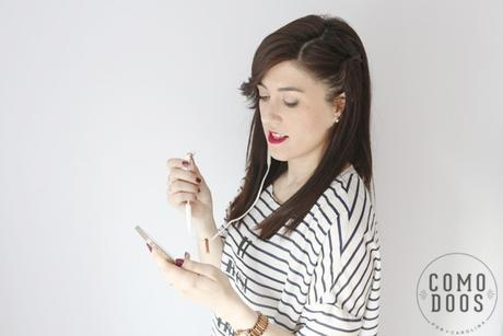 Accesorios de sonido manos libres, con Sudio Sweden trenza lateral