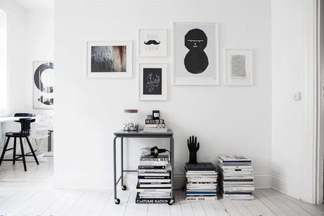 fondo armario decoración estilo nórdico escandinavo Estilo nórdico en blanco y negro decoración interiores decoración infantil blanco negro decoración habitaciones infantiles decoración en blanco blog decoración nórdica 