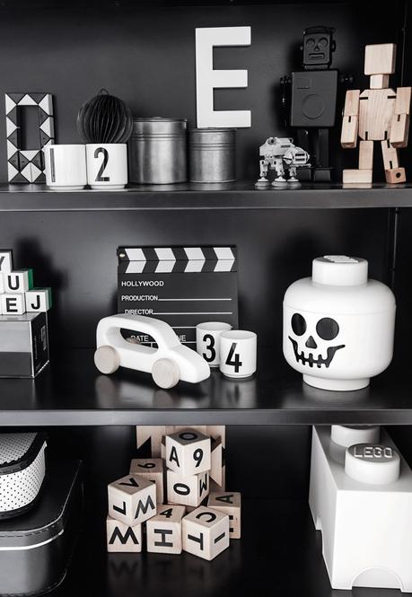 fondo armario decoración estilo nórdico escandinavo Estilo nórdico en blanco y negro decoración interiores decoración infantil blanco negro decoración habitaciones infantiles decoración en blanco blog decoración nórdica 