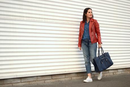 red-biker-jacket--converse-denim-outfit-street-style