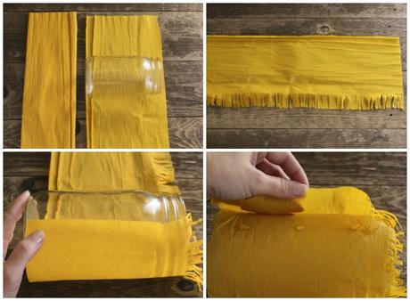 DIY faroles en forma de flor