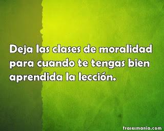 SOBRE MORALIDADES