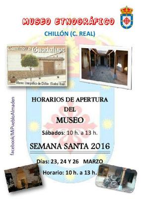 El Museo Etnográfico de Chillón: ideal para visitar esta Semana Santa