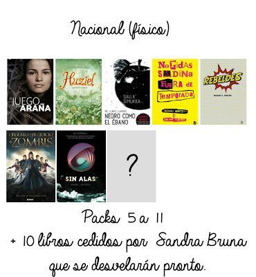 SORTEO CONJUNTO DÍA DEL LIBRO:  17 NACIONAL + 4 INTERNACIONAL