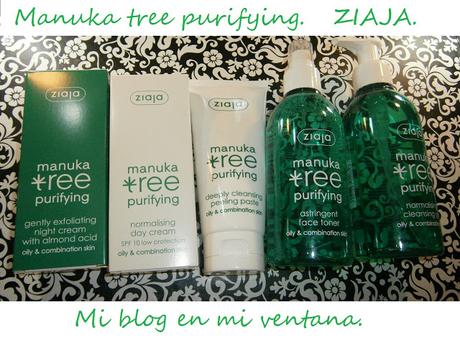 Línea completa Manuka tree de Ziaja: caracterísiticas y experiencia.