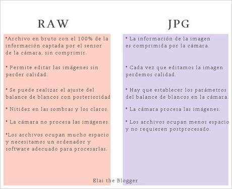 Disparar en Raw o en JPG? Disparar en Raw o en JPG?