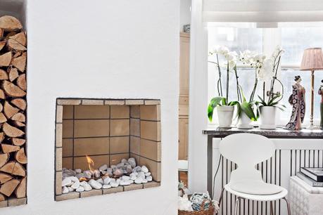 minipisos interiores pequeños estilo nórdico escandinavo espejos en el salon distribución pisos pequeños decoración pisos pequeños decoración interiores decoración espejos blog decoración nórdica ampliar espacio decoracion 