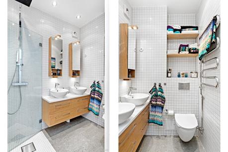 minipisos interiores pequeños estilo nórdico escandinavo espejos en el salon distribución pisos pequeños decoración pisos pequeños decoración interiores decoración espejos blog decoración nórdica ampliar espacio decoracion 