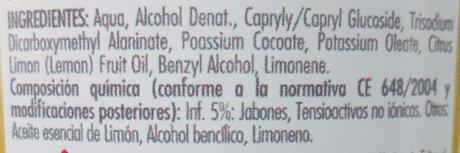 Detergente Quitagrasas y Detergente Antical Ecológicos (Biocenter)