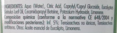 Detergente Quitagrasas y Detergente Antical Ecológicos (Biocenter)