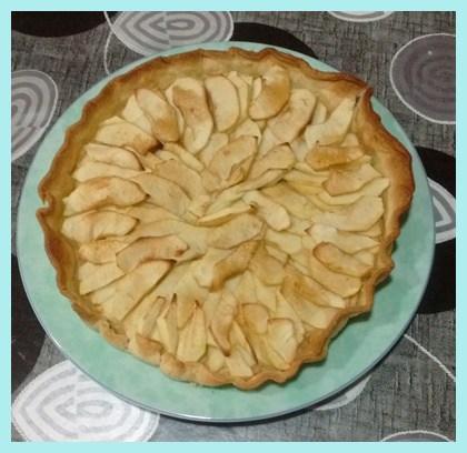 Tarta de manzana sin colesterol 