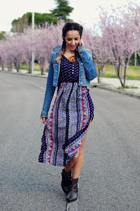 VESTIDO ESTILO BOHO