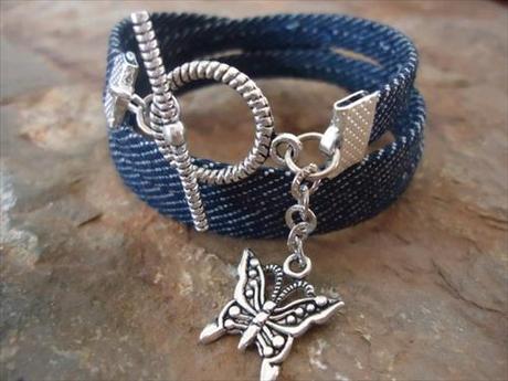 Como transformar tus jeans en pulseras