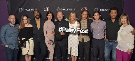 El elenco de #FearTheWalkingDead en la #PaleyFest. Estreno 2da temporada,10 de Abril
