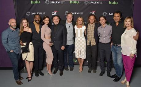 El elenco de #FearTheWalkingDead en la #PaleyFest. Estreno 2da temporada,10 de Abril