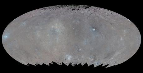 Las manchas brillantes de Ceres a color y gran resolución