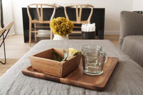 Reformas Barcelona estilo nórdico escandinavo estilo nórdico barcelona Encimera de piedra gris encimera cocina madera cocinas nórdicas modernas cocina con isla blog decoración nórdica 