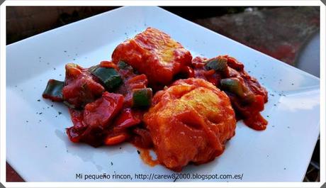 Bacalao a la vizcaina Bacalao a la vizcaina