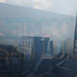 Galería: Incendio consume bodega de papel, casa y vehículos en Villa de Pozos