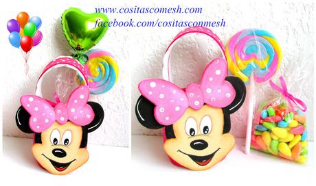 Cómo hacer la cara de Minnie Mouse para cumpleaños infantiles