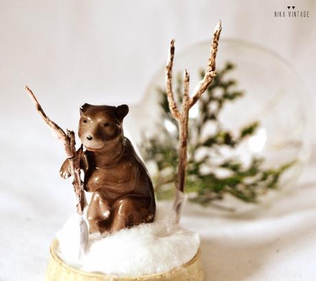 Diy básico con una bola de cristal en el que el protagonista será un pequeño oso