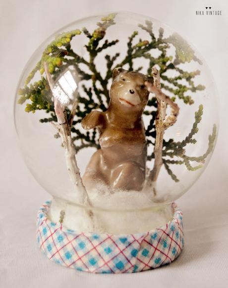 Diy básico con una bola de cristal en el que el protagonista será un pequeño oso