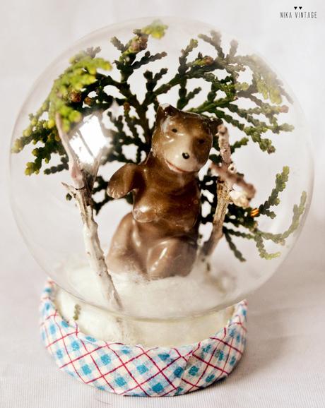 Diy básico con una bola de cristal en el que el protagonista será un pequeño oso