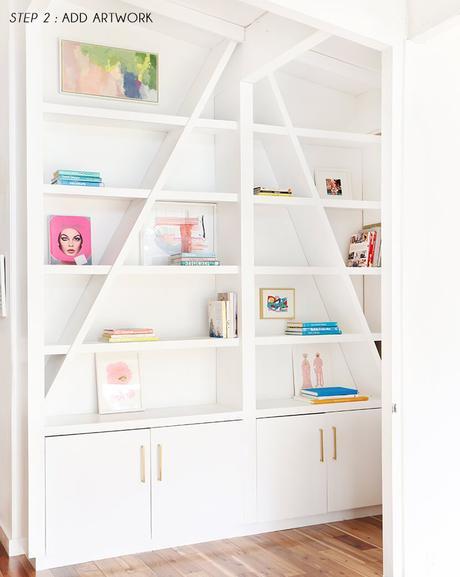 Emily-Henderson-Pink-Shelf-Styling-STEP-2