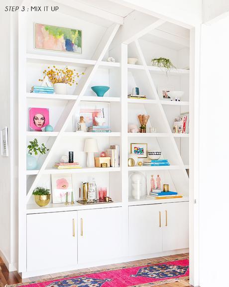 Emily-Henderson-Pink-Shelf-Styling-Step-3