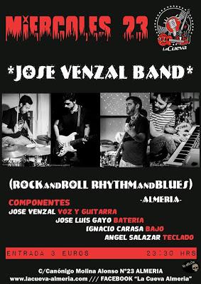 José Venzal Band - 24/03/2016 - Pub La Cueva