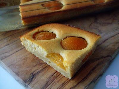 Pastel de albaricoque