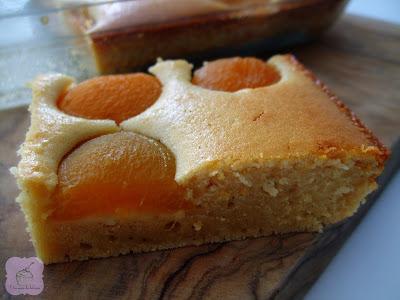 Pastel de albaricoque