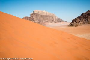 Dunas en el Wadi Rum