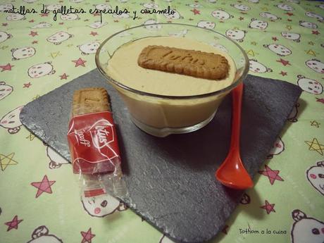 NATILLAS DE GALLETAS ESPECULOS Y CARAMELO NATILLAS DE GALLETAS ESPECULOS Y CARAMELO