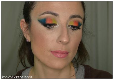 Tutorial / Paso a Paso Maquillaje Dramático en Colores con Glitter