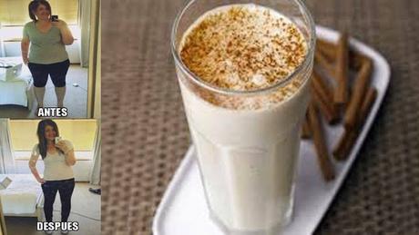 Elimina la grasa de la cintura con este batido de canela