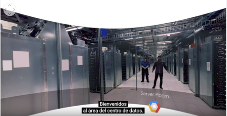 Tour en 360 ° por el Google Data Center