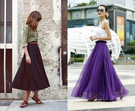 Faldas Largas de Moda del 2016 Faldas Largas de Moda del 2016