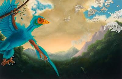 El universo dinosauriano de Adrian Hatfield