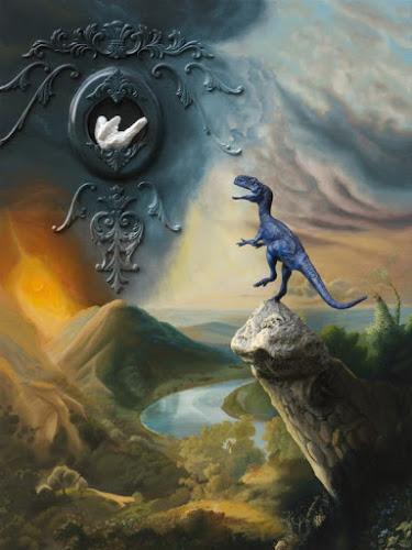 El universo dinosauriano de Adrian Hatfield