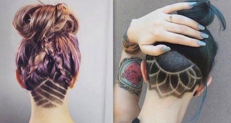 Undercut tatuado, el corte de moda más salvaje pelu1